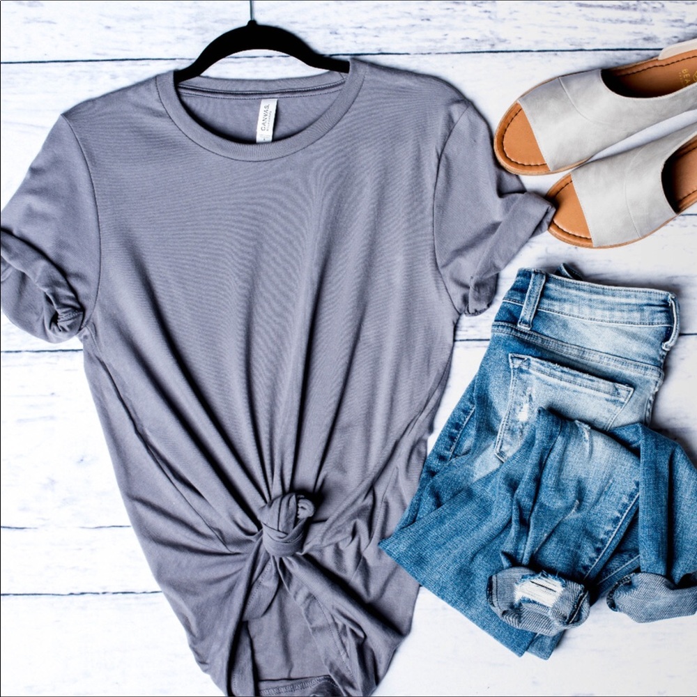 Soft ringspun cotton tee